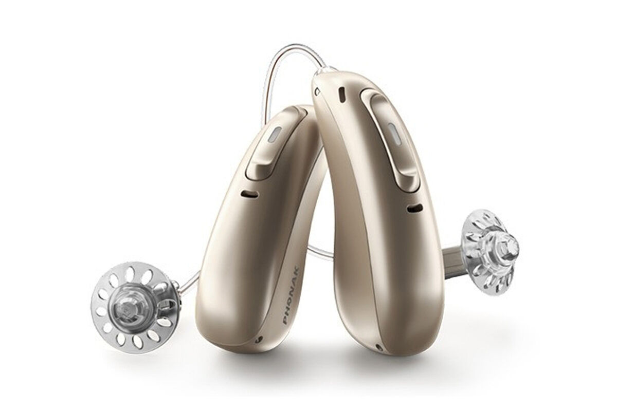 A receiver-in-the-ear hearing aid
